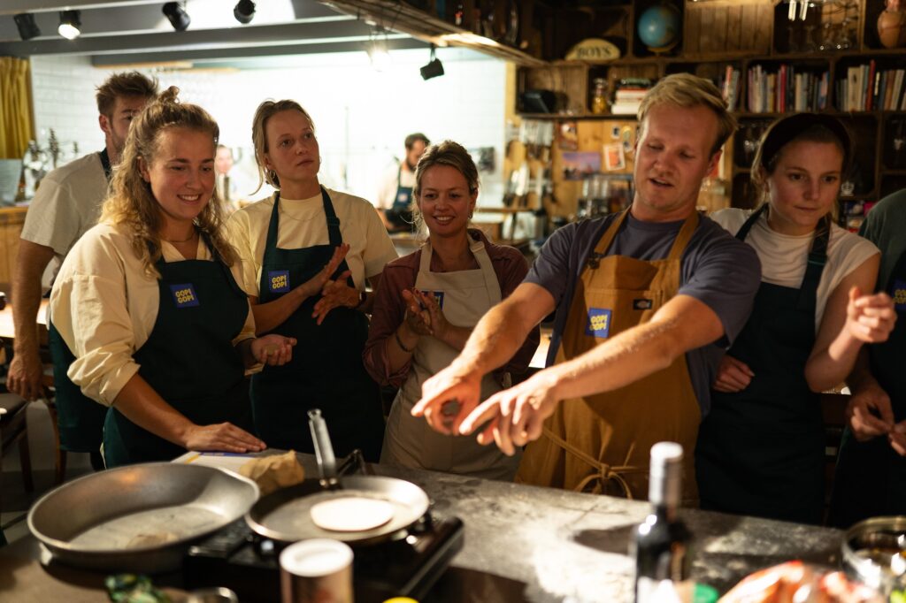 Vegetarische en veganistische kookworkshops